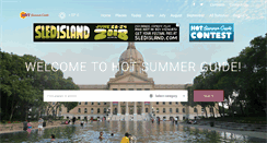 Desktop Screenshot of hotsummerguide.com